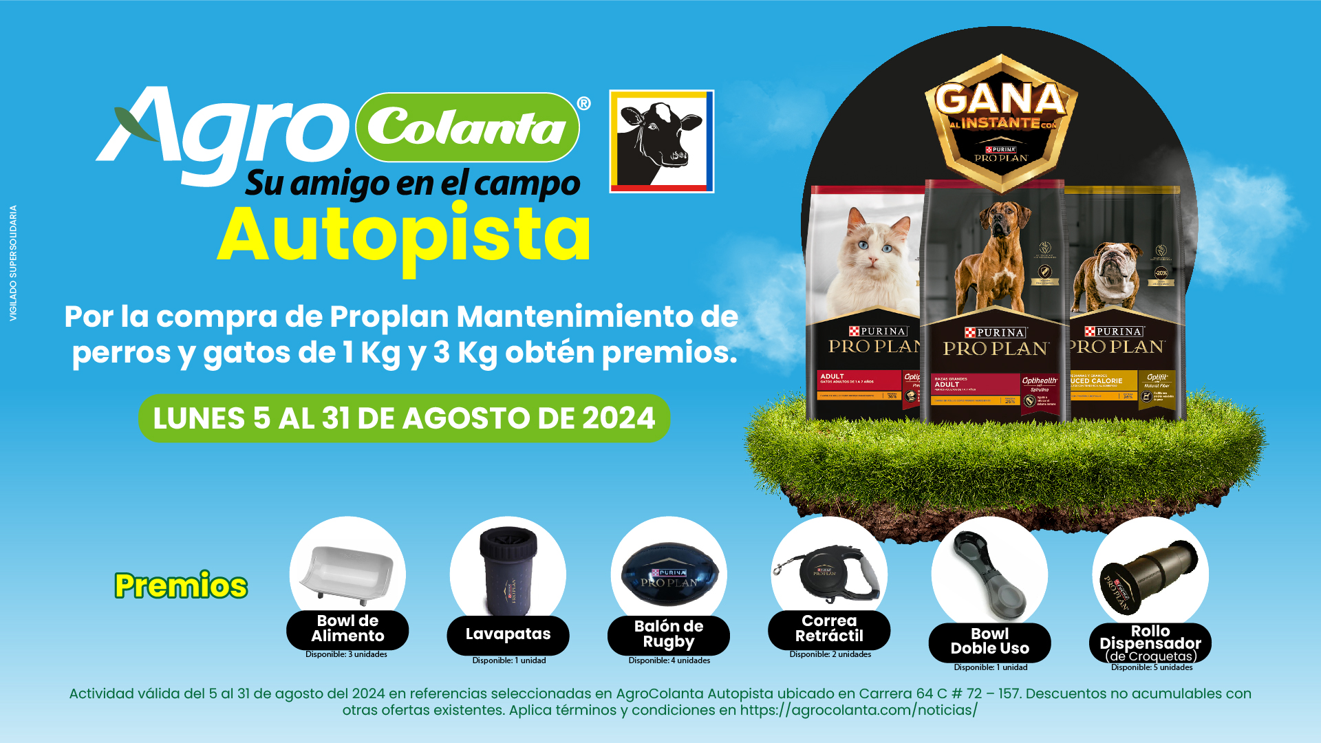 TÉRMINOS Y CONDICIONES “PREMIOS GANA AL INSTANTE CON PURINA”