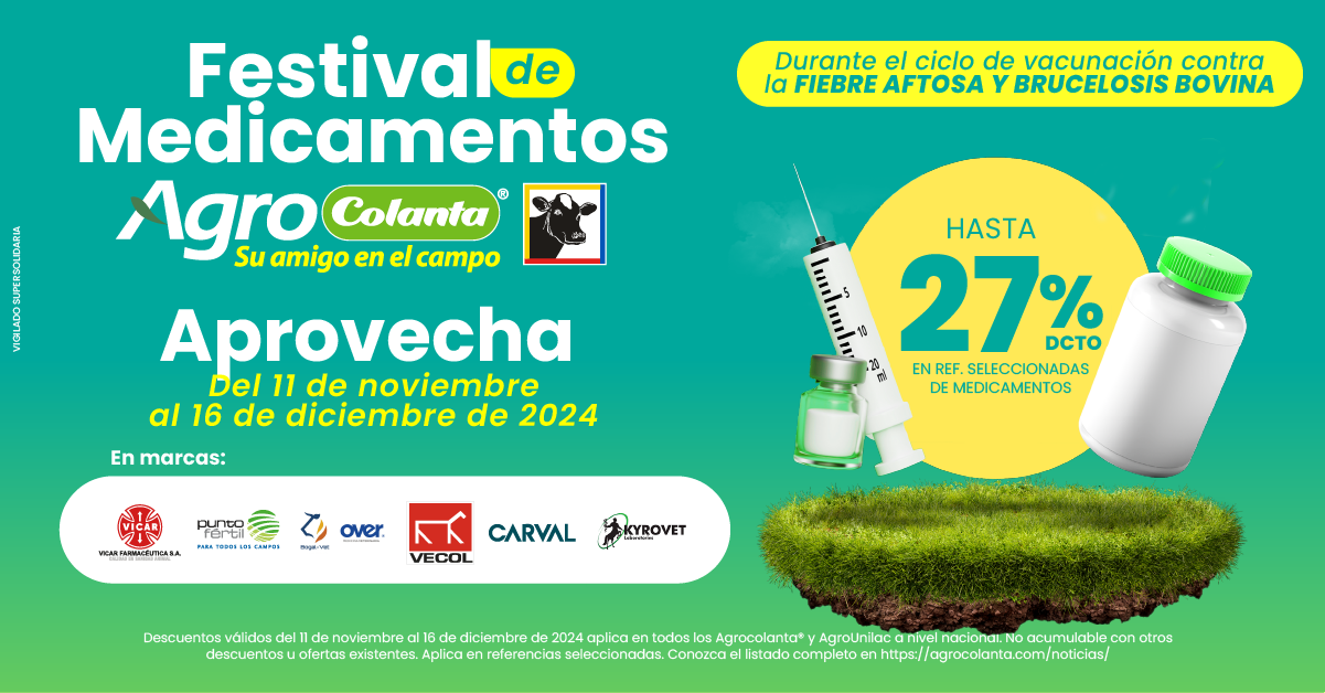 Festival de Medicamentos del 11 de noviembre al 16 de diciembre